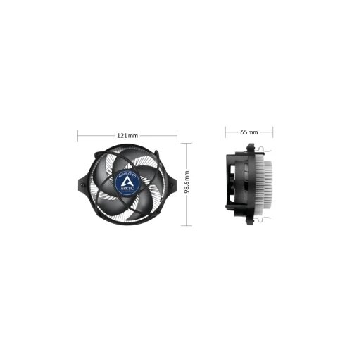 Arctic alpine 23 co amd procesorski hladnjak (ACALP00036A) Slike