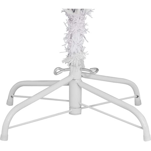  Umjetno božićno drvce Bijelo 270 cm PVC i metal Slike