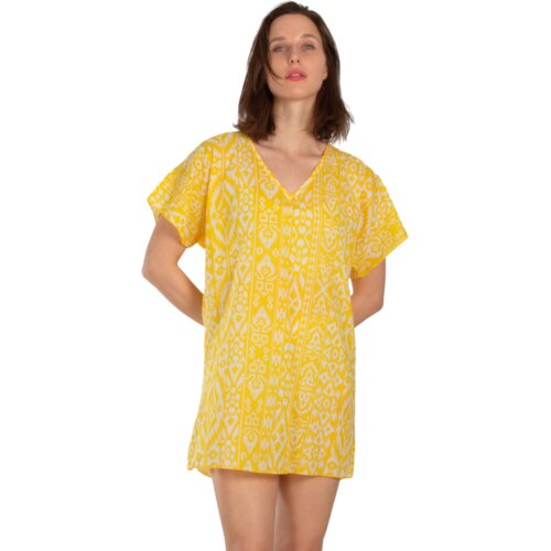 AKER Kaftan za plažu žuti Cene
