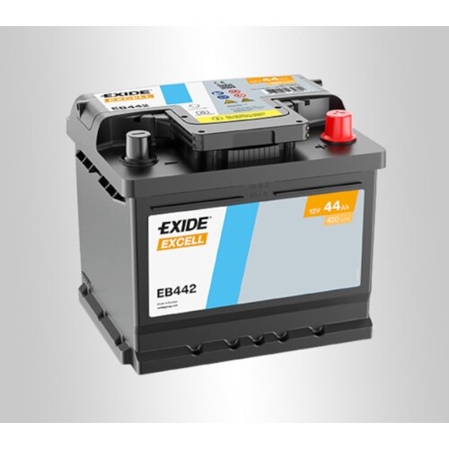 Exide akumulator excell, 12V, 44Ah Slike