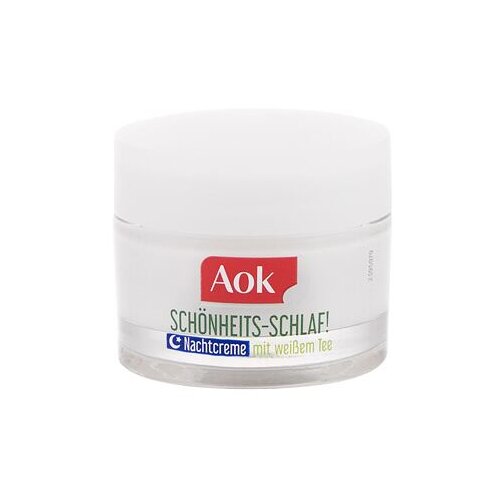 Aok beauty sleep! nočna krema za problematično kožo 50 ml po&scaron;kodovana &scaron;katla za ženske Cene