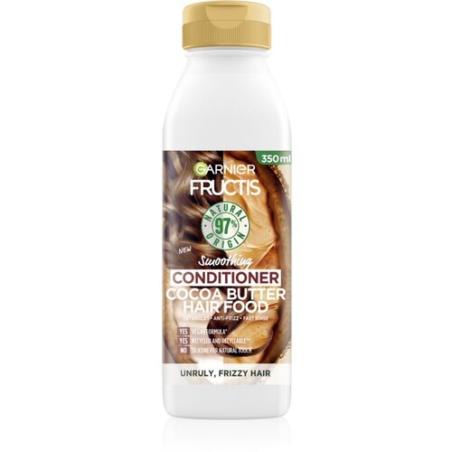 Garnier fructis Hair Food Cocoa Butter obnovitveni balzam za suhe in kodraste lase 350 ml Cene