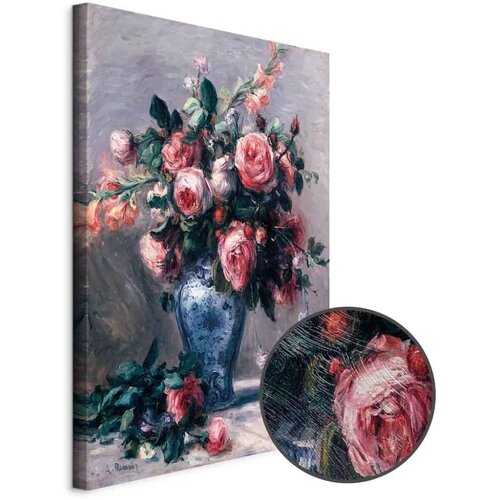  Slika - Pierre-Auguste Renoir – Vase of Roses 80x120 Premium Print Cene