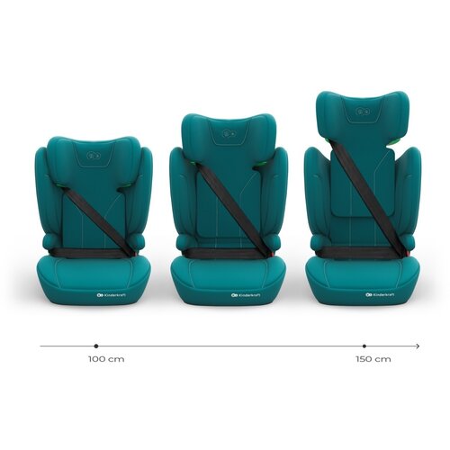 Kinderkraft autosjedalica I-Spark 2 Plus i-Size 15-36 kg (100-150 cm) bez Isofix-a, Green Cijene