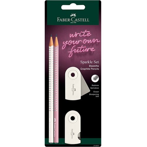  Grafitna olovka FC Sparkle set polyblister 2 graf. ol + rezač +gumica coconut milk 218481 Cene