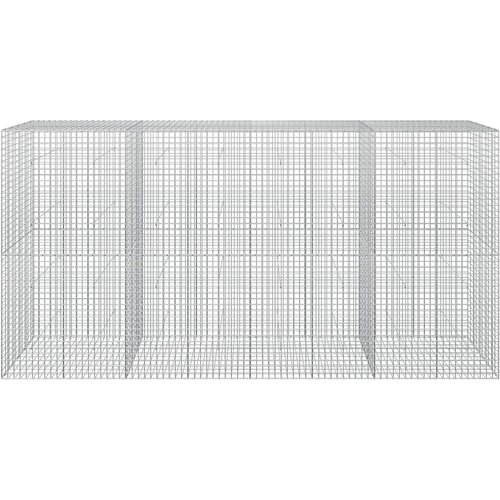  Gabion s 5 mm žicom i mrežom 5x5 cm 400x50x200 cm Slike