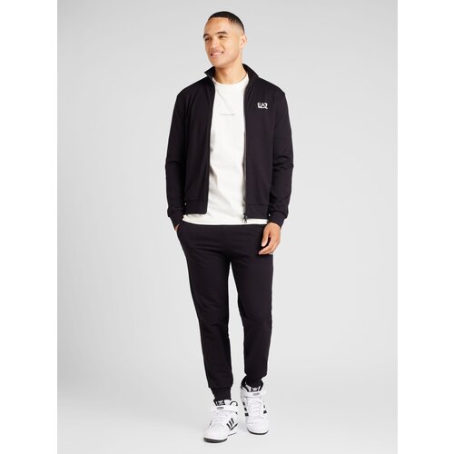 Ea7 Emporio Armani Trenirka za tek črna / bela Slike