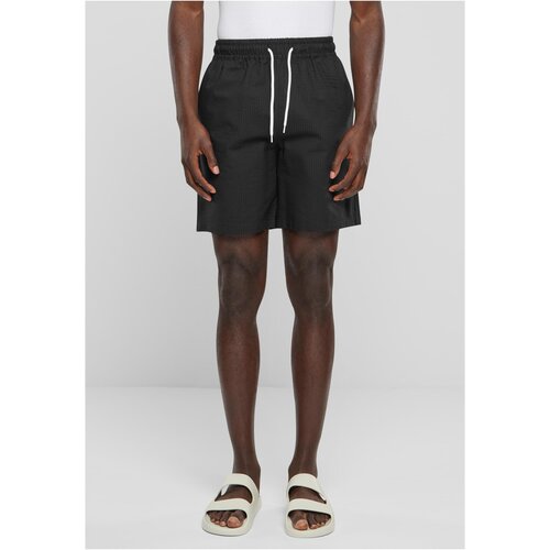 UC Men Men&amp;#039;s Seersucker Shorts - Black Slike