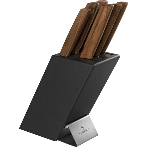 Victorinox Swiss Modern Knife Block beech wood 6 pcs Slike
