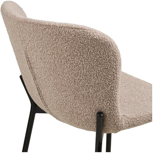 House Nordic Bež oblazinjen barski stol (vi&amp;scaron;ina sedeža 65 cm) Maceda &amp;ndash; Slike