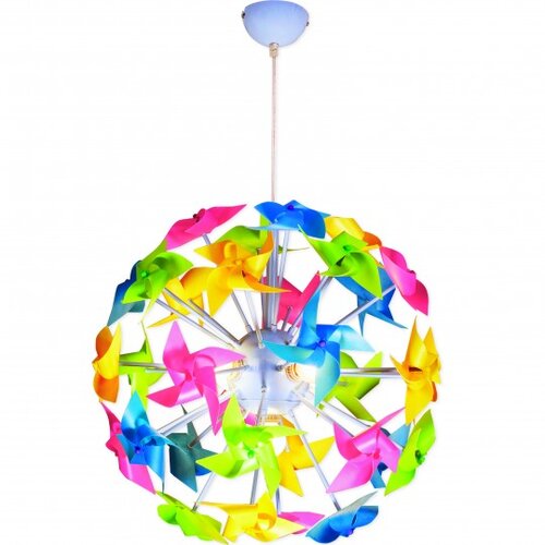 Mitea Lighting Visilica vi&amp;scaron;ebojna 5x40W E14 M53H-5 Slike