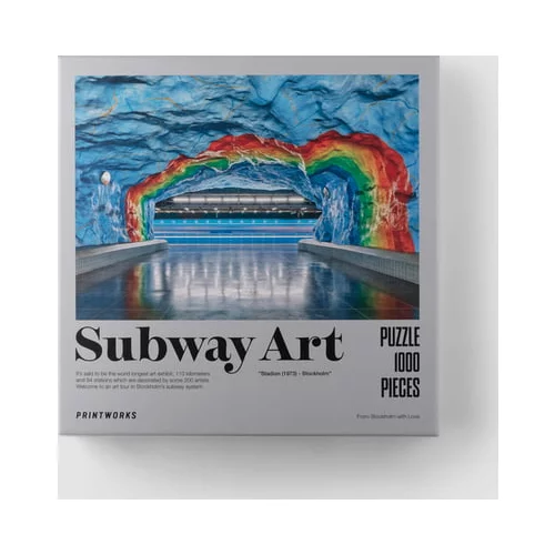 Printworks puzzle - Subway Art Rainbow