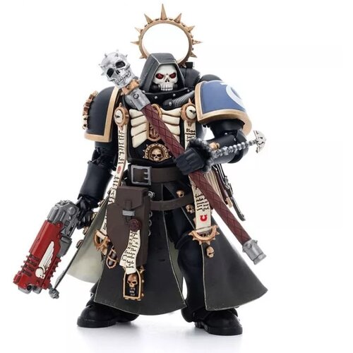 JOY TOY Warhammer 40k Action Figure 1/18 Ultramarines Primaris Chaplain Brother Varus figura Slike
