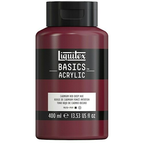 LIQUITEX Basics Akrilna boja (Tamna kadmij crvena, 400 ml) Slike
