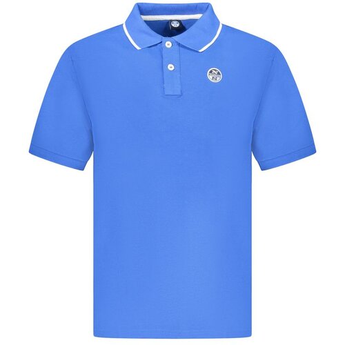 North Sails Mu&amp;scaron;ka kratka majica polo plava Slike