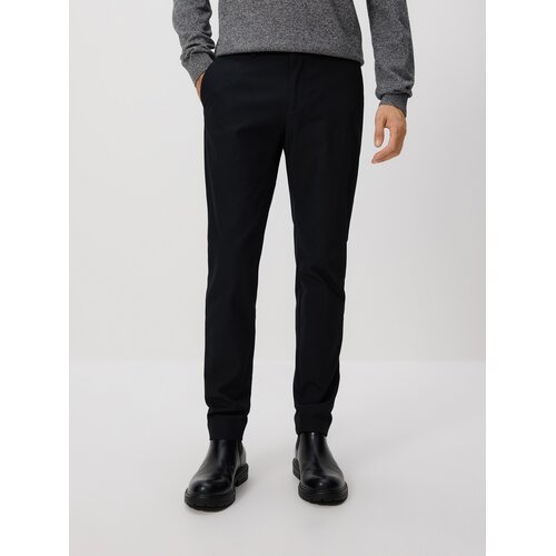 Reserved Karirane slim chino hlače - crno Cene