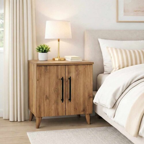Hanah home noćni ormarić Lumen, 51,5 cm, atlantski bor Cene
