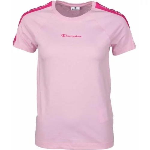 Champion CREWNECK T-SHIRT Ženska majica, ružičasta, veličina