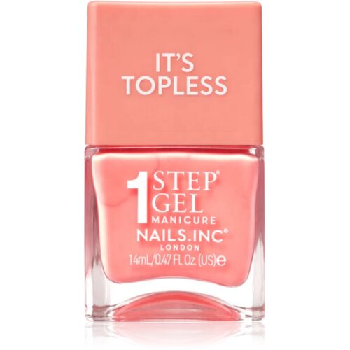 Nails Inc. It&rsquo;s Topless gel lak za nokte za dugotrajni efekt nijansa Paloma Peach Creme 14 ml Cijene