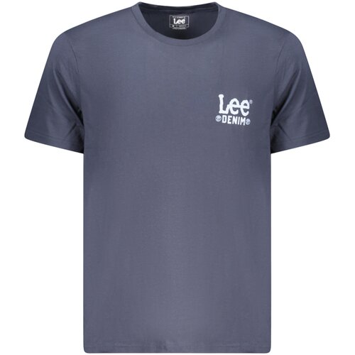 Lee MEN&amp;amp;#39;S SHORT SVE T-SHIRT BLUE Slike