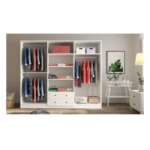 Hanah home ormar mat bela boja rb 018 Slike