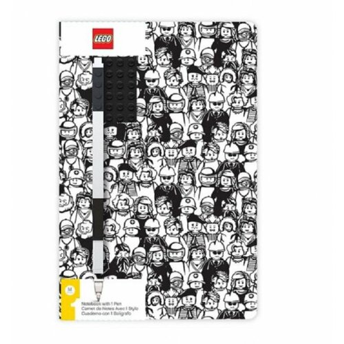 Lego dnevnik sa crnom gel olovkom 52379 Slike