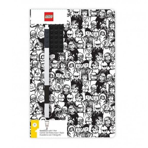 Lego zvezek in gel pero - Minifigure pisarni&amp;scaron;ki material, (20875731) Slike