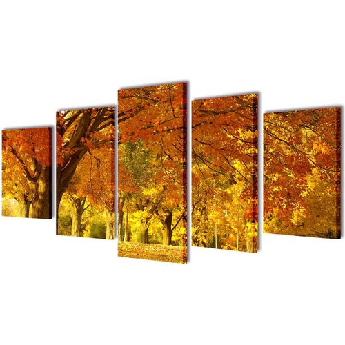  Set platen s printom javorja 200 x 100 cm Cene