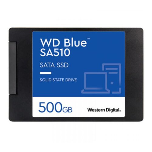 SSD 2.5" 500GB WD Blue SA510 Read 560/write 510 WDS500G3B0A Cene
