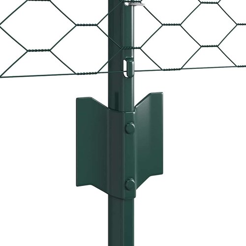  Heksagonalna ograda s stubom 10 x 0,6 m Čelik premazan PVC-om Slike