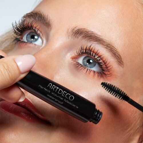 Artdeco Perfect Volume Mascara maskara za volumen in privihanje trepalnic vodoodporna odtenek 210.71 Black 10 ml Slike