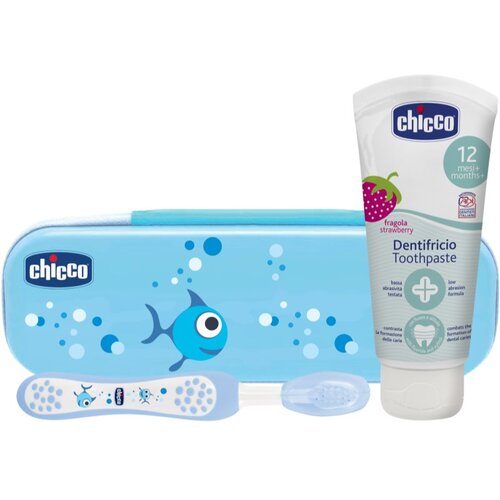 Chicco Always Smiling Blue set njege za zube Strawberry(za djecu) Cijene