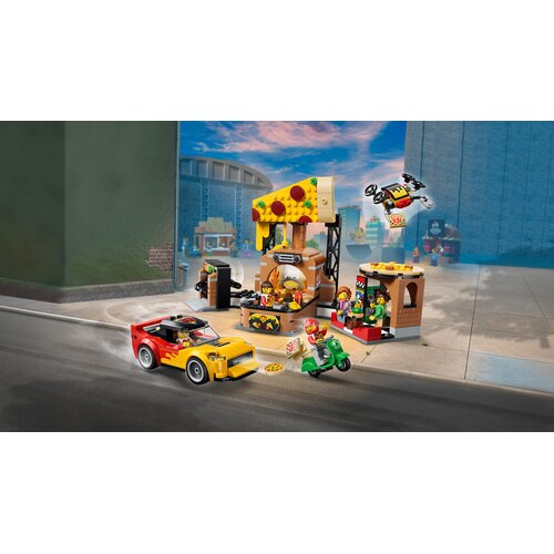Lego City Dostava pizze vozilom 60496, Uzrast 6+ Slike