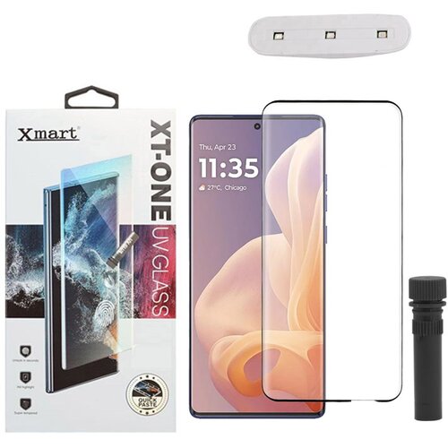  Zaštitno staklo XMART UV Glue Full Cover + lampa za Motorola Moto G85 Cene