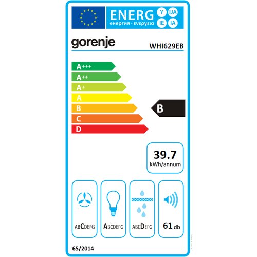 Gorenje napa WHI629EB Slike
