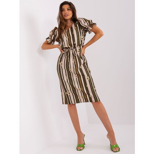 LAKERTA Dress-LK-SK-507468-1.20P-khaki Slike
