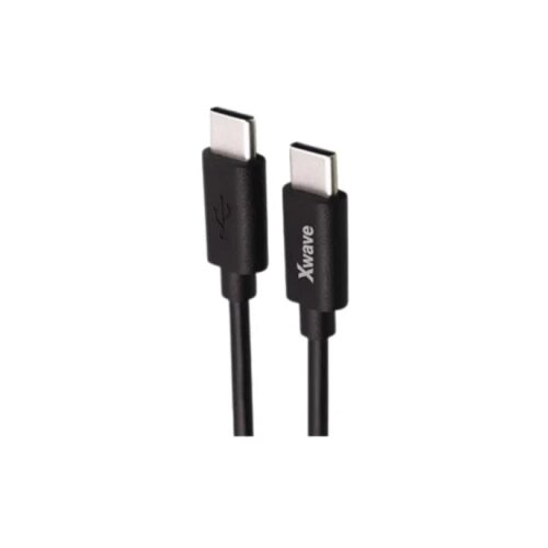 X Wave kabl Type C na Type C 5Gbp/s 1m Crni Cene
