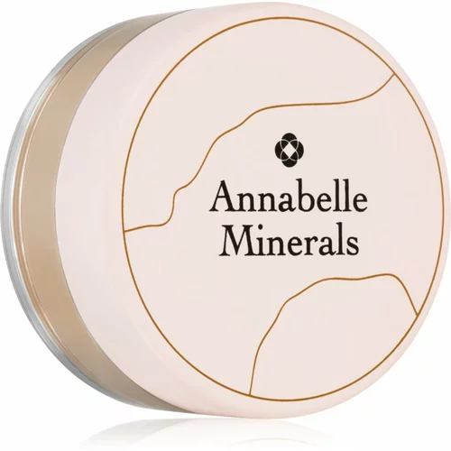 Annabelle Minerals Matte Mineral Foundation mineralni puder v prahu za mat videz odtenek Golden Fair 4 g