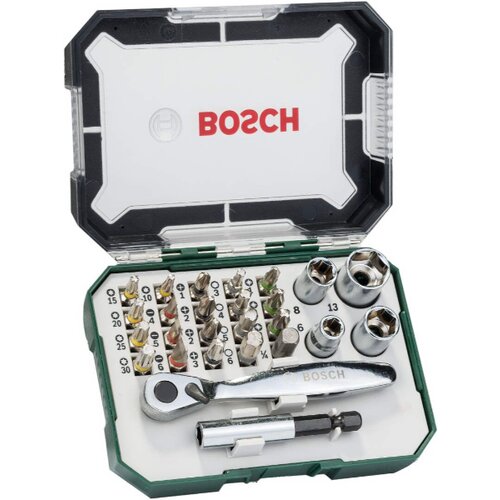Bosch 26-delni set bitova sa rašpom sa kartonskim displejom EK000448272 Slike
