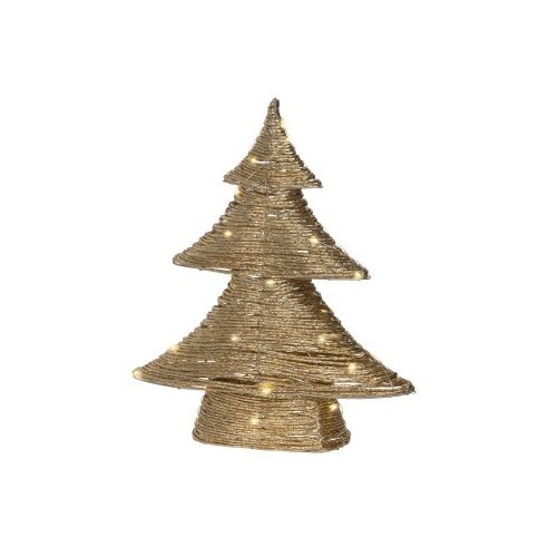  Novogodi&amp;scaron;nja dekoracija - led tree 40cm 489382 - gold - kmg ( 044501 ) Slike