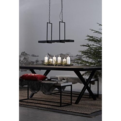 Marksl&amp;ouml;jd crna stropna lampa tray Slike