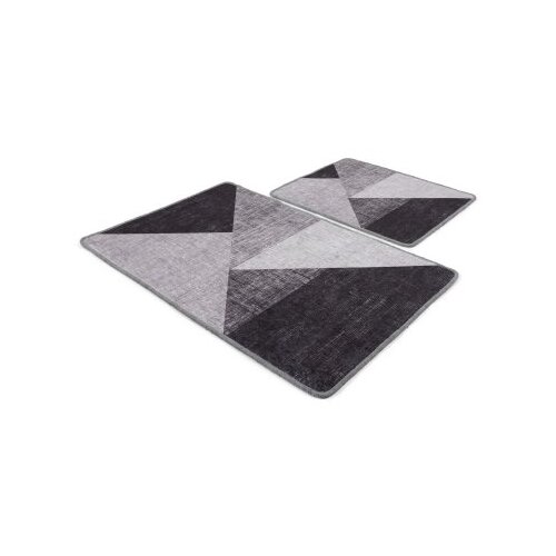 Wallity set 2 prostirke za kupatilo Sivi Slike