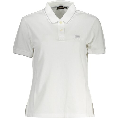 Napapijri POLO SHORT SLEEVE WOMEN WHITE Cijene