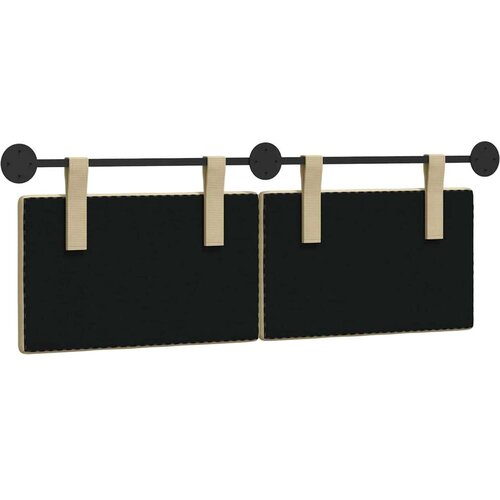  Držeće uzglavlje Zidne Svijetlozeleni sivi 150 x 55 x 5 cm - Svijetlo zelena siva 140 cm bez LED Slike