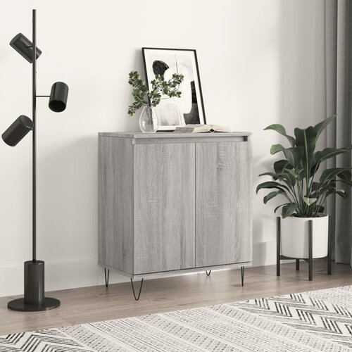 VidaXL Komoda sivog hrasta sonome 60x35x70 cm od konstruiranog drva Slike