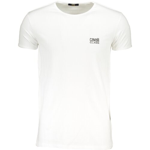 Cavalli Class MEN&#39;S SHORT SLEEVED T-SHIRT WHITE Cene