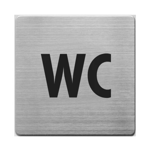  Aluminijumski piktogram samolepljivi - WC Alco Cene