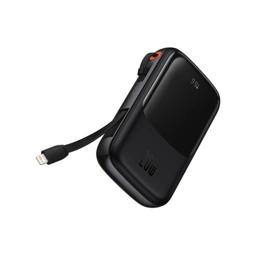 Baseus prenosna baterija 10.000mAh 20W powerbank lightning črna PPQD020001 Slike