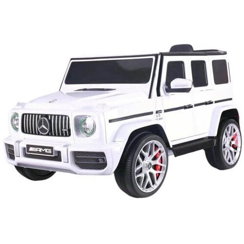 Premium Stil Mercedes G63 džip na akumulator za decu beli veći model ( 13396 ) Cene