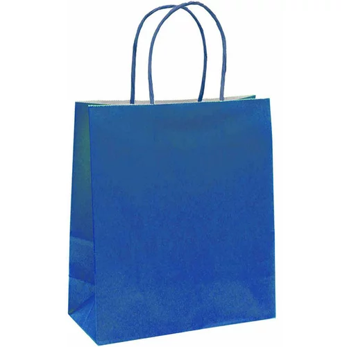 Darilna vrečka (77573), srednja, eko, modra